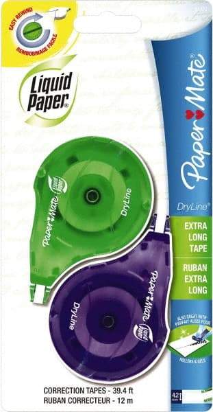 Paper Mate Liquid Paper - 4.2mm x 12 m Correction Tape - Best Tool & Supply