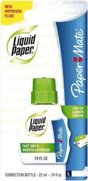 Paper Mate Liquid Paper - Correction Fluids Foam Applicator - 22 ml - Best Tool & Supply