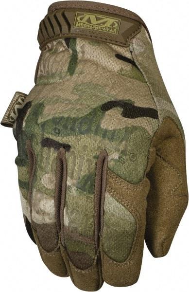 Mechanix Wear - Size 2XL (12) Synthetic Leather General Protection Work Gloves - For General Purpose, Uncoated, Hook & Loop Cuff, Full Fingered, Camouflage, Paired - Best Tool & Supply