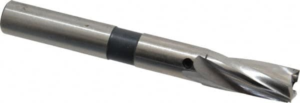 Cleveland - 17/32" Diam, 1/2" Shank, Diam, 3 Flutes, Straight Shank, Interchangeable Pilot Counterbore - Best Tool & Supply