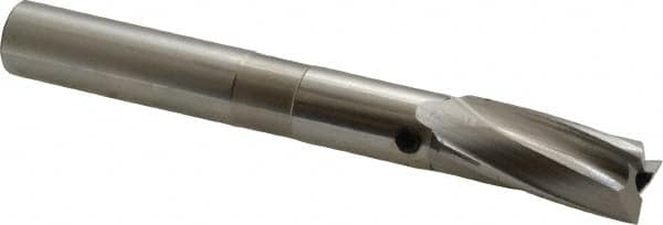 Cleveland - 9/16" Diam, 1/2" Shank, Diam, 3 Flutes, Straight Shank, Interchangeable Pilot Counterbore - Best Tool & Supply