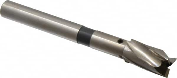 Cleveland - 21/32" Diam, 1/2" Shank, Diam, 3 Flutes, Straight Shank, Interchangeable Pilot Counterbore - Best Tool & Supply