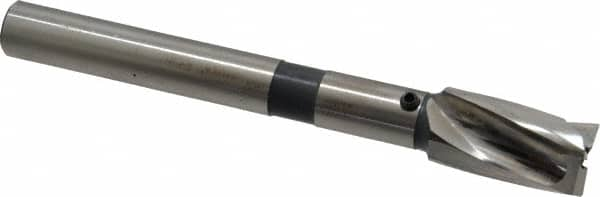 Cleveland - 11/16" Diam, 1/2" Shank, Diam, 3 Flutes, Straight Shank, Interchangeable Pilot Counterbore - Best Tool & Supply