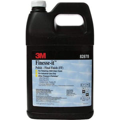 3M - 1 L Water Soluble Compound - Compound Grade Ultra Fine, Grade Very Fine, 1,200 Grit, Gray, For Scratch Removal, Use on Painted Metals - Best Tool & Supply