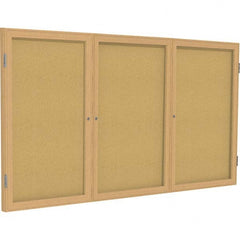 Ghent - Cork Bulletin Boards Style: Enclosed Cork Bulletin Boards Color: Natural Cork - Best Tool & Supply