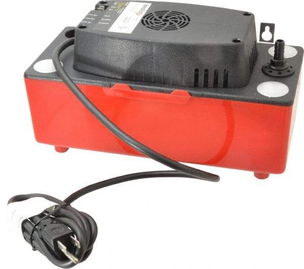 Value Collection - 1/2 Gallon Tank Capacity, 115V Volt, Electronic Condensate Pump, Condensate System - 3/8 Barbed Outlet Size - Best Tool & Supply