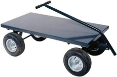 Durham - 2,000 Lb Capacity Cold-Rolled Steel 5th Wheel Wagon - Cold-Rolled Steel Deck, 30" OAW - Best Tool & Supply