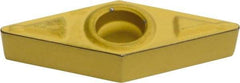 Sumitomo - VBMT331 ESU Grade AC820P Carbide Turning Insert - Al2O3 Finish, 35° Diamond, 3/8" Inscr Circle, 3/16" Thick, 1/64" Corner Radius - Best Tool & Supply