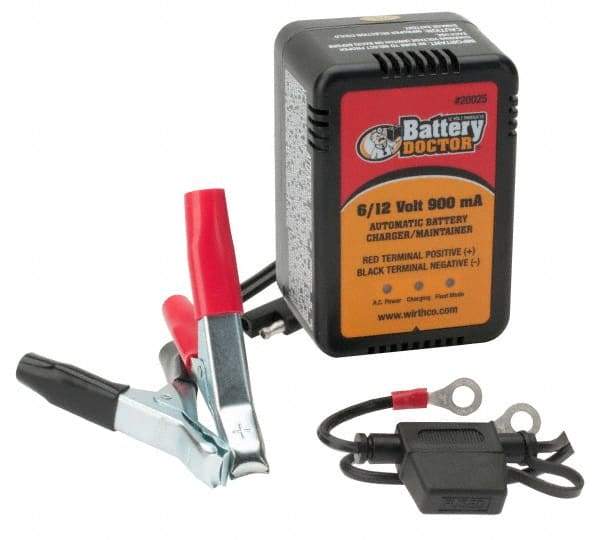 Battery Doctor - 6/12 Volt Automatic Charger/Maintainer - 900 mA - Best Tool & Supply