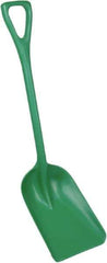 Remco - 14-1/2" High Square Plastic Shovel - 24-5/8" Long D-Grip Handle - Best Tool & Supply