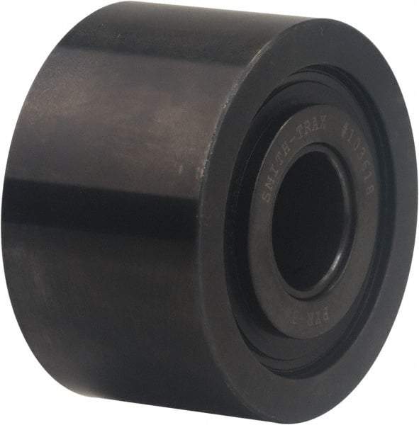 Accurate Bushing - 25mm Bore, 85mm Roller Diam x 44mm Width, Carbon Steel Yoke Cam Follower - 63,500 N Dynamic Load Capacity, 46mm Overall Width - Best Tool & Supply