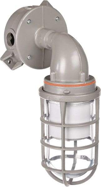 Hubbell Killark - 120 to 277 VAC, 13 Watt, LED Hazardous Location Light Fixture - Corrosion, Dirt, Dust, Heat, Moisture & Vibration Resistant, Aluminum Housing - Best Tool & Supply