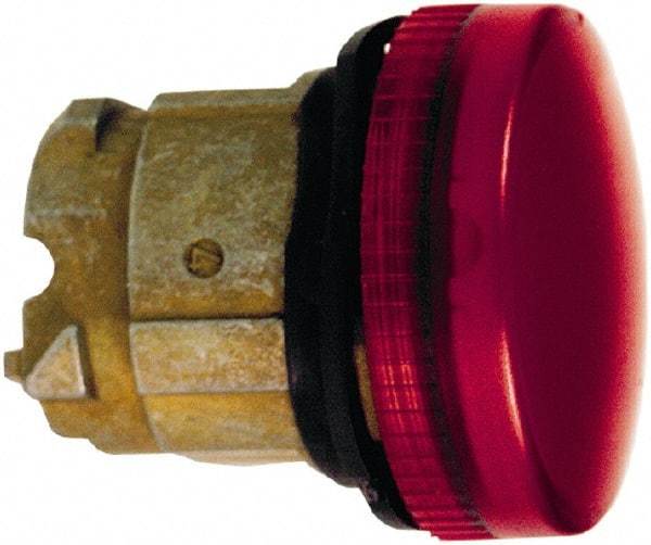 Schneider Electric - Red Lens Pilot Light - Round Lens, Shock Resistant, Vibration Resistant, Water Resistant - Best Tool & Supply