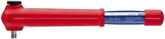 Knipex - 3/8" Drive, Insulated Torque Wrench - 11-27/64" OAL - Best Tool & Supply