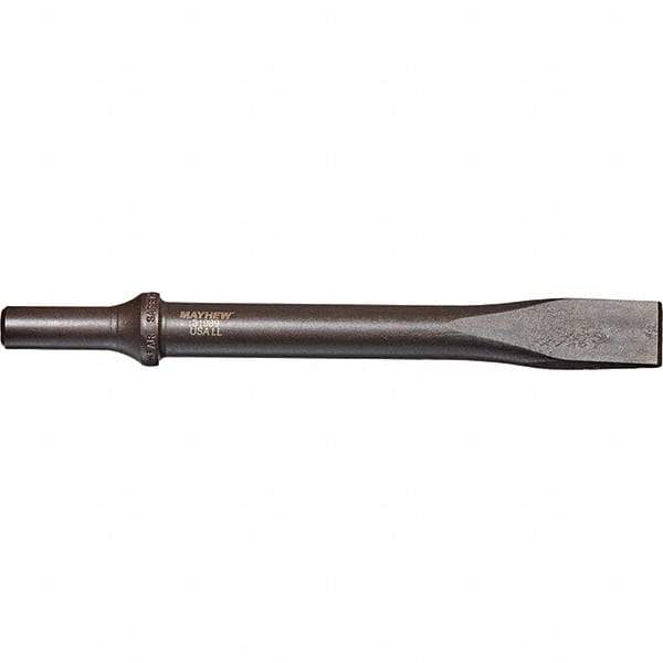 Mayhew - 3/4" Head Width, 7-1/2" OAL, Cold Chisel - Round Drive, Round Shank, Steel - Best Tool & Supply