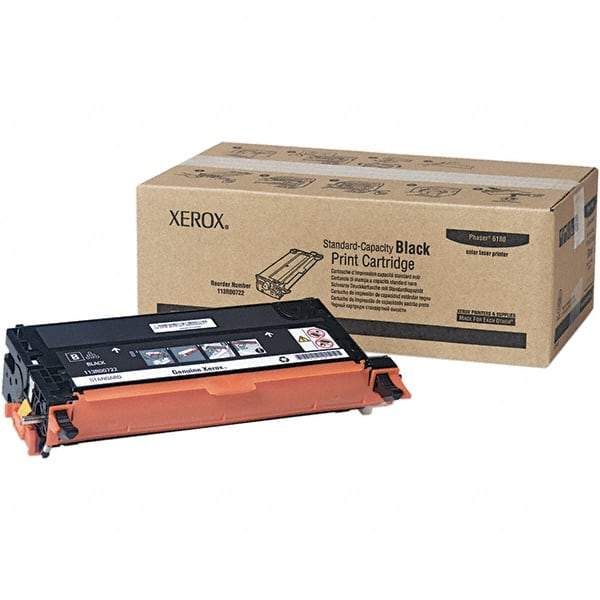 Xerox - Black Toner Cartridge - Use with Xerox Phaser 6180 - Best Tool & Supply