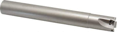 Walter - 1" Cut Diam, 8mm Max Depth of Cut, 1" Shank Diam, 8" OAL, Indexable Square Shoulder End Mill - AD.T 0803.. Inserts, Cylindrical Shank, 90° Lead Angle - Best Tool & Supply