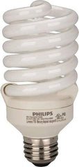 Philips - 26 Watt Fluorescent Residential/Office Medium Screw Lamp - 5,000°K Color Temp, 1,700 Lumens, 120 Volts, EL/mDT, 10,000 hr Avg Life - Best Tool & Supply