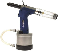 RivetKing - 5/32" Capacity, Air Riveter - 1mm Long Stroke, 20" Inlet - Best Tool & Supply