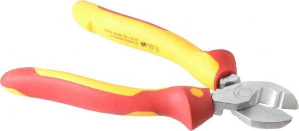 Wiha - 8" OAL, 20mm Capacity, Cable Cutter - Cushion Handle - Best Tool & Supply