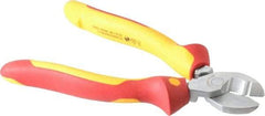 Wiha - 8" OAL, 20mm Capacity, Cable Cutter - Cushion Handle - Best Tool & Supply