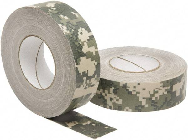 Ability One - 3" x 60 Yds Camouflage Duct Tape - 12 mil, Rubber Adhesive - Best Tool & Supply