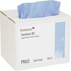 NuTrend Disposables - Dry General Purpose Wipes - Pop-Up, 12" x 16-1/2" Sheet Size, Blue - Best Tool & Supply