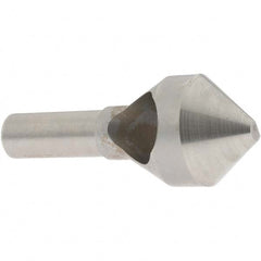 Value Collection - 1-1/8" Head Diam, 1/2" Shank Diam, 0 Flute 82° High Speed Steel Countersink - Best Tool & Supply