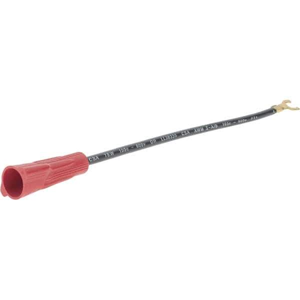 Value Collection - Pigtail Connectors Compatible Wire Size (AWG): 18-12 Terminal Type: Fork - Best Tool & Supply