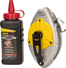 Stanley - 100' Long Chalk Reel - Red - Best Tool & Supply