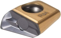 Iscar - T490 LNHT130664 PNTR Grade IC808 Carbide Milling Insert - TiAlN/AlTiN/TiN Finish, 0.483" Thick, 6.35mm Corner Radius - Best Tool & Supply