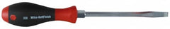 Wiha - 5/16" Blade Width, Standard Slotted Screwdriver - Exact Industrial Supply