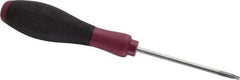 Wiha - T10 Torx Driver - 80mm Blade Length, 6-3/4" OAL - Best Tool & Supply