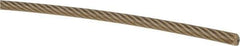 Loos & Co. - 1/8" x 3/32" Diam, Aircraft Cable - 920 Lb Breaking Strength, Material Grade 304 Stainless, 7 x 19 Strand Core, Nylon Coating - Best Tool & Supply