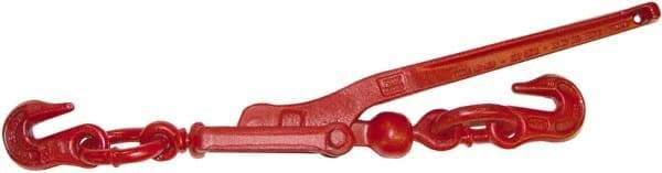 CM - 7,100 Lbs. Load Limit Lever Loadbinder - 3/8 Inch Max Chain Size, 4-1/2 Inch Take Up, Chain Grade 80 - Best Tool & Supply