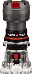 Porter-Cable - 31,000 RPM, 0.5 HP, 5.6 Amp, Laminate Trimmer Electric Router - 120 Volts, 1/4 Inch Collet - Best Tool & Supply