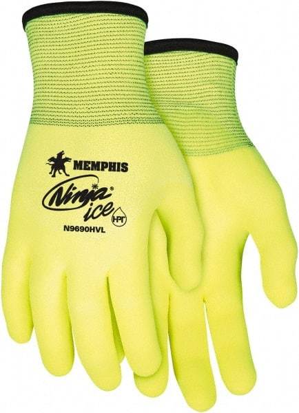 MCR Safety - Size XL Work Gloves - Yellow, Paired - Best Tool & Supply