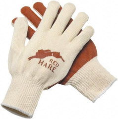 MCR Safety - Size M (8) PVC Coated Cotton/Polyethylene Work Gloves - Palm Coated, Paired - Best Tool & Supply