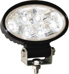 Buyers Products - 12 to 24 Volt, Clear Flood Beam Light - 1.5 Amps, 1,350 Lumens, 6 LED Lamp - Best Tool & Supply