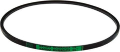 Bando - Section 5L, 21/32" Wide, 32" Outside Length, V-Belt - Rubber Compound, Black, Fractional HP, No. 5L320 - Best Tool & Supply