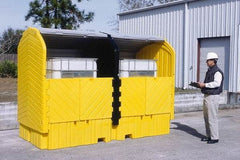 UltraTech - IBC Storage Lockers Type: IBC Pallet Number of Totes: 2 - Best Tool & Supply