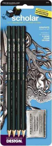 Prismacolor - 2B/2H/Extra Soft/HB Graphite Pencil - Graphite - Best Tool & Supply