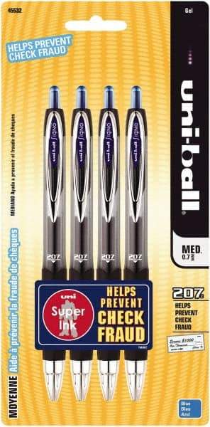 Prismacolor - 0.7mm Retractable Pen - Blue - Best Tool & Supply