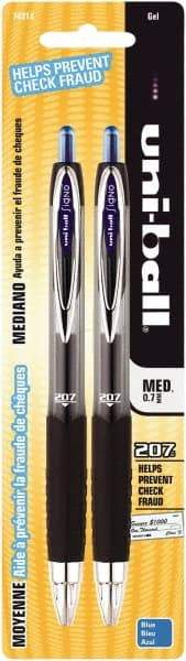 Prismacolor - 0.7mm Retractable Pen - Blue - Best Tool & Supply