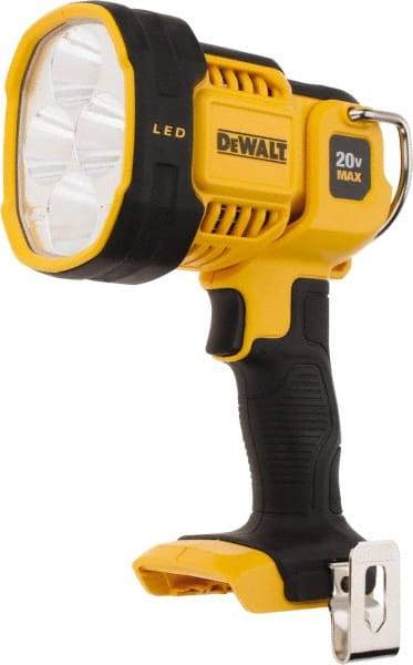 DeWALT - 20 Volts, 1000 Lumens, Cordless Work Light - White/Red, Up to 135 hr Run Time - Best Tool & Supply