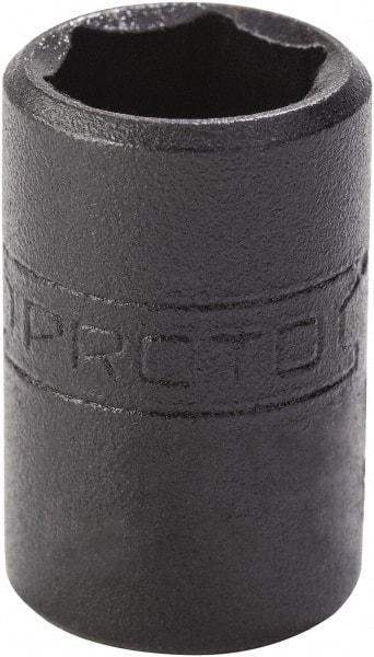 Proto - 5/32", 1/4" Drive, Standard Hand Socket - 6 Points, 7/8" OAL, Alloy Steel, Black Finish - Best Tool & Supply