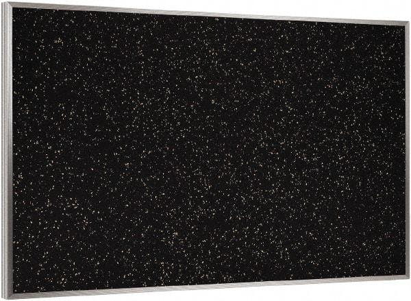 Ghent - 36" Wide x 24" High Open Cork Bulletin Board - Rubber, Tan Speckled - Best Tool & Supply