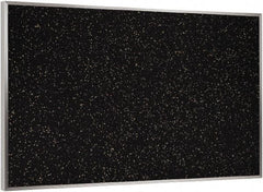 Ghent - 36" Wide x 24" High Open Cork Bulletin Board - Rubber, Tan Speckled - Best Tool & Supply