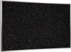 Ghent - 72-1/2" Wide x 48-1/2" High Open Cork Bulletin Board - Rubber, Tan Speckled - Best Tool & Supply