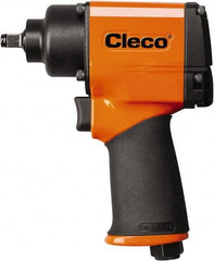 Cleco - 3/8" Drive, 10,000 RPM, 450 Ft/Lb Torque Impact Wrench - Pistol Grip Handle, 1,600 IPM, 27 CFM, 90 psi, 1/4" NPT Inlet - Best Tool & Supply